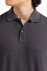 Black Basic Polo PS-SIGPK23-245